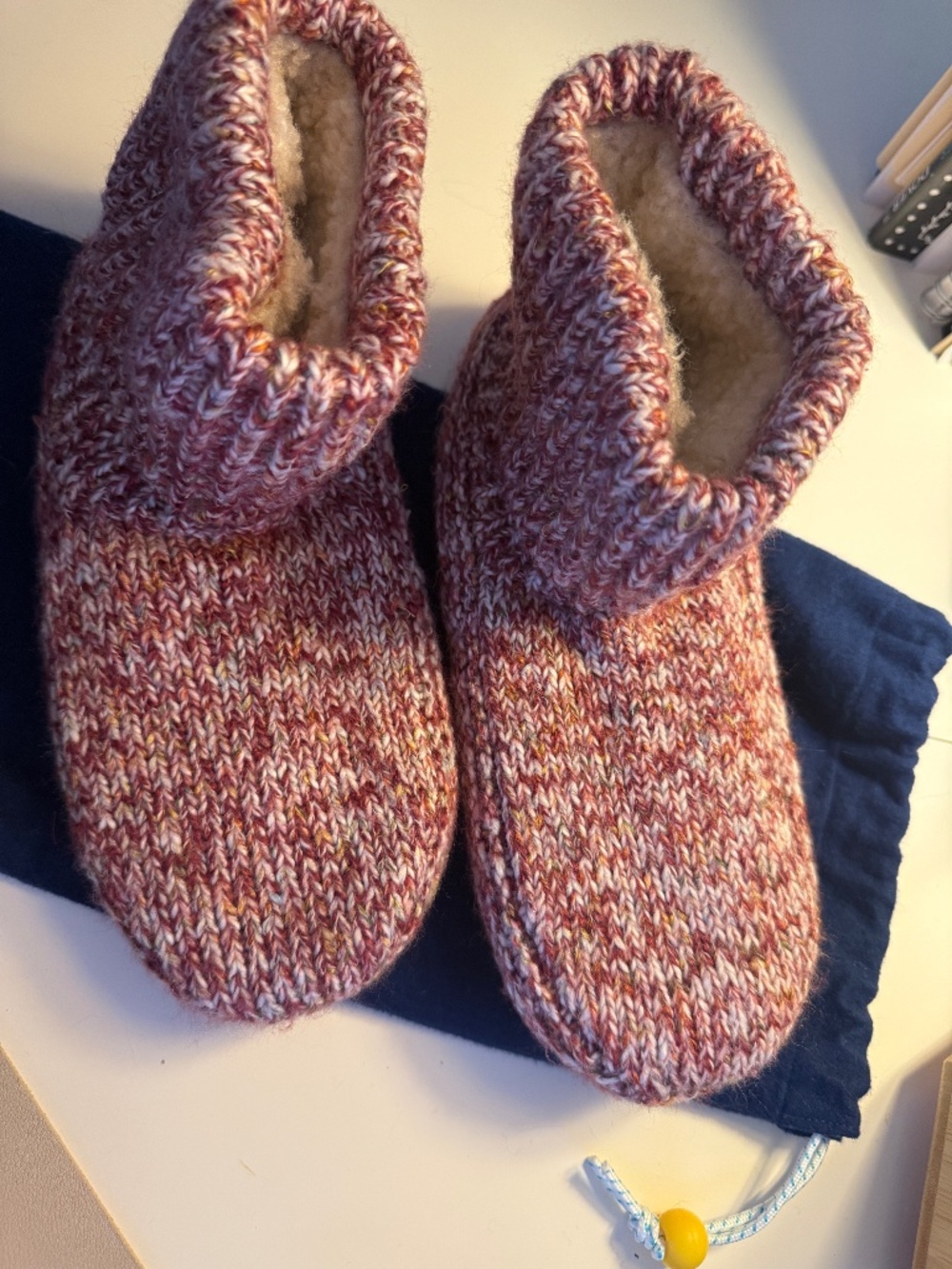 Bombas - Women's Gripper Slipper Bootie - Sherpa-Lined